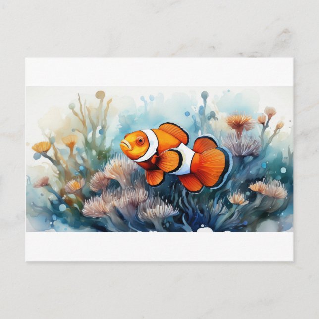 Clowfish Postcard (Front)