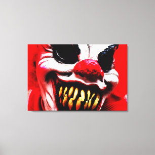 Clown 1 36x24 (90x60cm) waccna canvas print