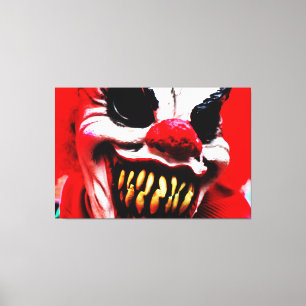 Clown 1 60x40 (150x100cm) waccna canvas print