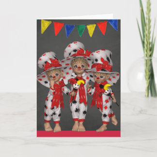 Clown all Occasion Greeting Card