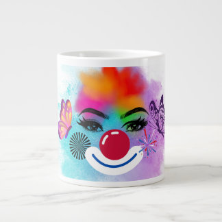 Clown and Make-up Giant Coffee Mug