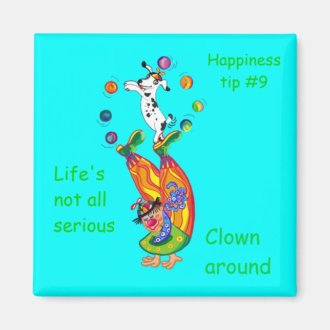 clown around magnet (Front)