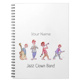 Clown Band for Kids Notebook