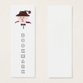 Clown Book Mark (Front & Back)