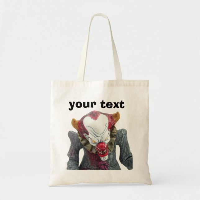 Clown Budget Tote Bag (Front)