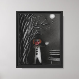 "Clown" Canvas Print