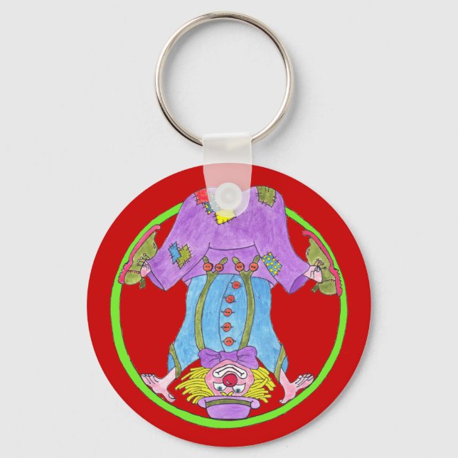 Clown Capers Keychain (Front)