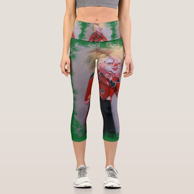 Clown Capri Leggings (Front)