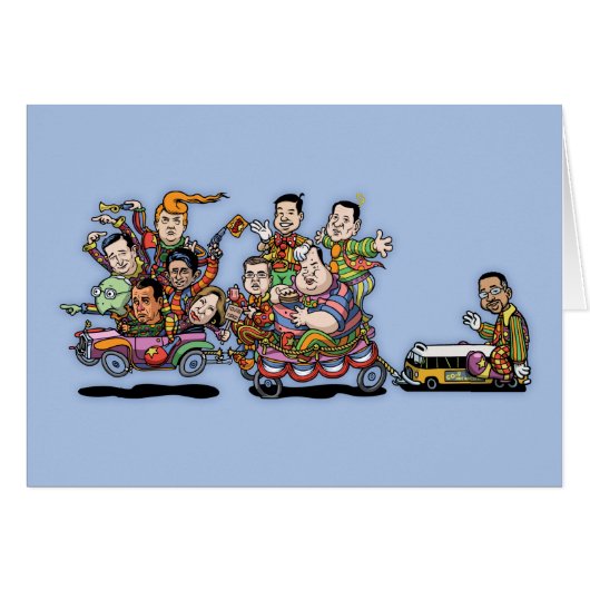 Clown Car '15 II Cards (Front Horizontal)