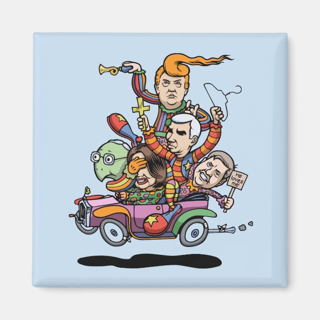 Clown Car 5-19 Magnet (Front)