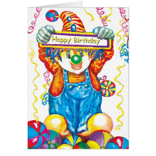 *Clown* Cards (Front)