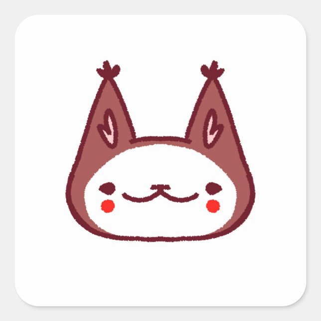 Clown Cat Sticker (Front)