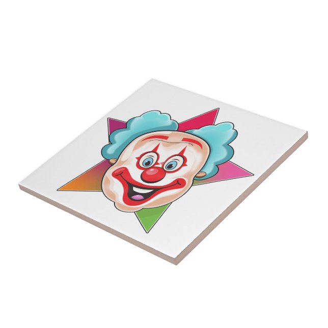 Clown Ceramic Tile (Side)
