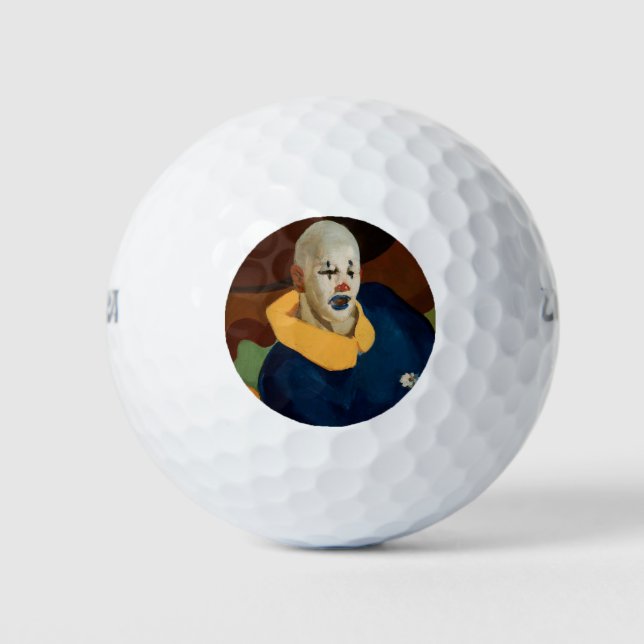 Clown (Children's Entertainer) (Circus Party) Golf Balls (Front)
