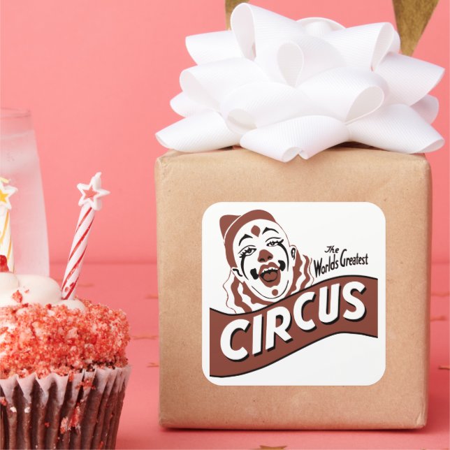 Clown circus Sticker (Party)