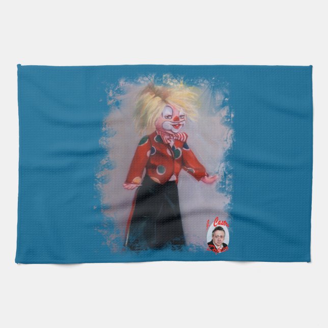 Clown/Clown/Jester Towel (Horizontal)
