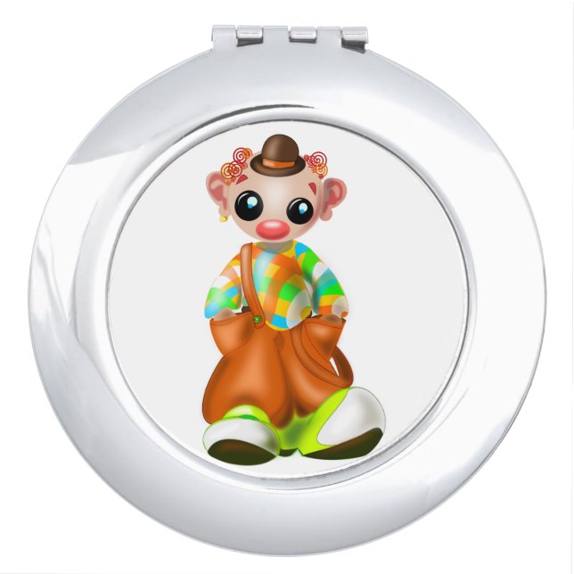 Clown Compact Mirror (Front)