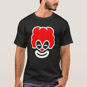 Clown Costume Circus Clown Wig Red Nose Children T-Shirt