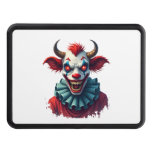 Clown Cow of Terror Hitch Cover