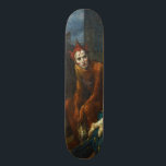 clown cry on skateboard deck<br><div class="desc">mock up design from master art painting</div>