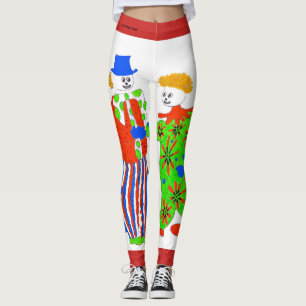 Clown Design Leggings