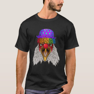 Clown Eagle Circus Carnival Costume Theme Party T-Shirt