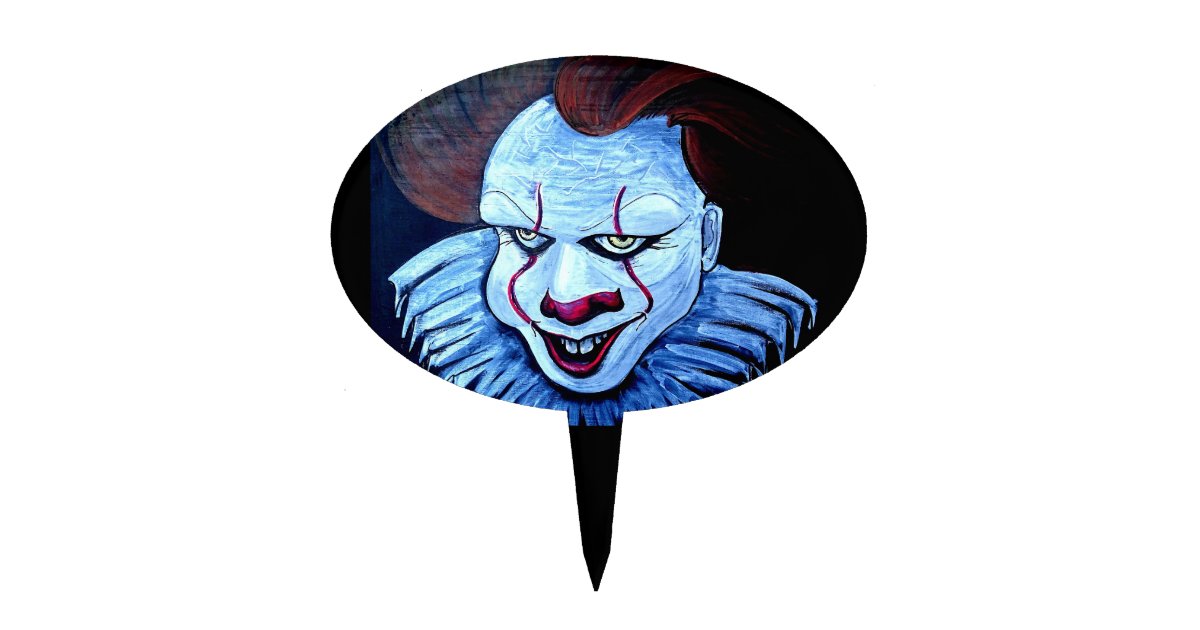 pumpkin stencils scary clown