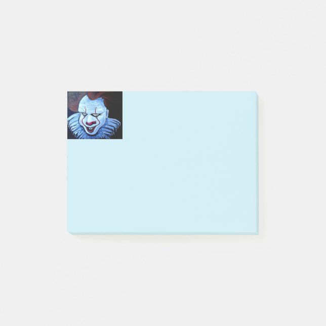 Clown:Evil Post-it Notes (Front)