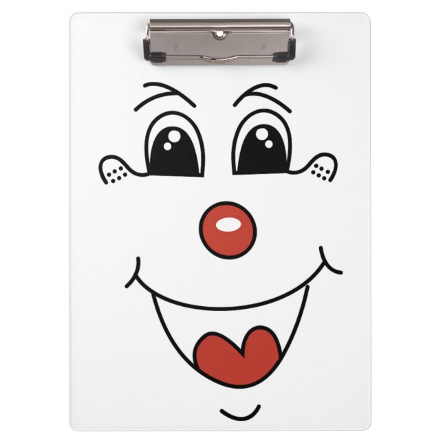 CLOWN FACE CLIPBOARD (Front)