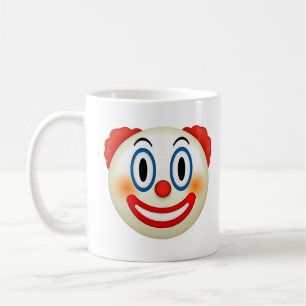 Clown Face Emoji T-Shirt Coffee Mug