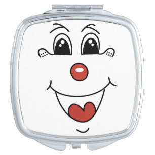 CLOWN FACE MAKEUP MIRROR