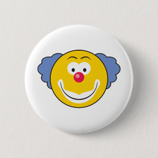 Clown Face Pinback Button