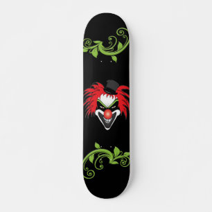 Clown Face Skateboard Deck