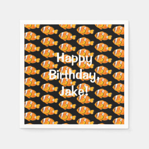Clown Fish birthday Napkins