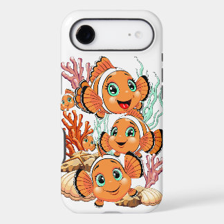 Clown fish Cartoon cute Family Underwater iPhone 17 Air Case