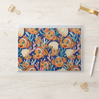 Clown fish Cartoon cute Family Underwater HP Laptop Skin