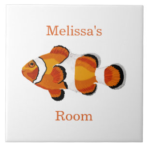 Clown Fish Kids Room Ceramic Tile