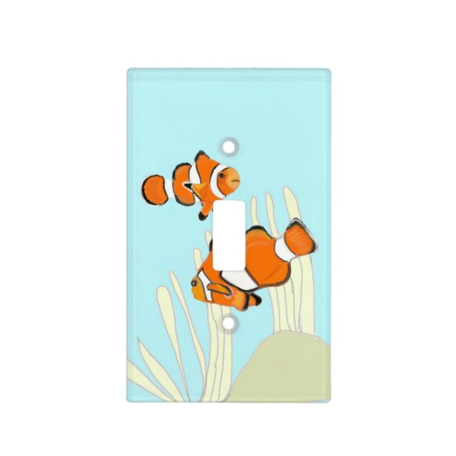 Clown Fish Light Switch Cover (Front)
