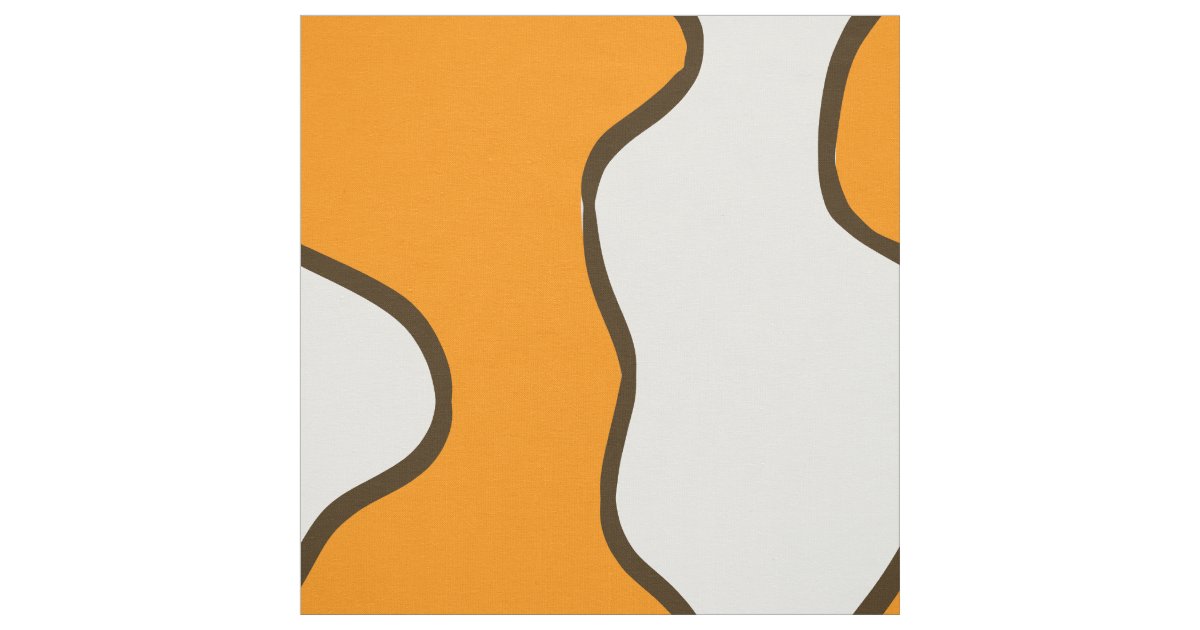 clown fish skin pattern fabric Zazzle