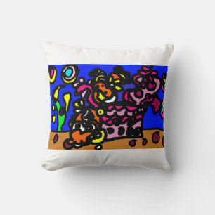 Clown fishes love throw pillow