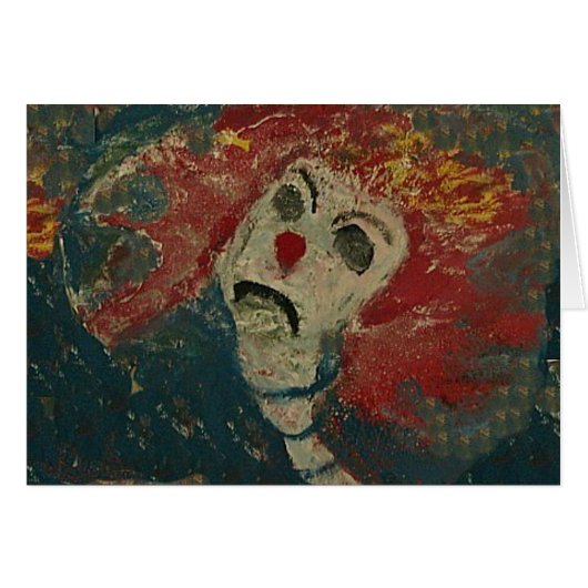 Clown Frown Cards (Front Horizontal)