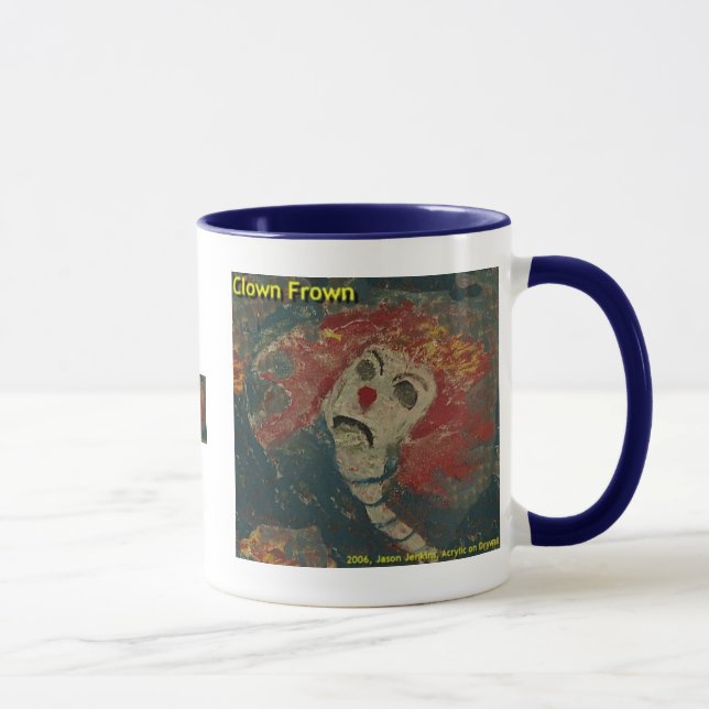 clown frown  mug (Right)