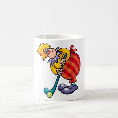 Clown Hockey Funny Sport Coffee Mug