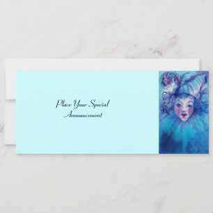 CLOWN IN BLUE ANNOUNCEMENT