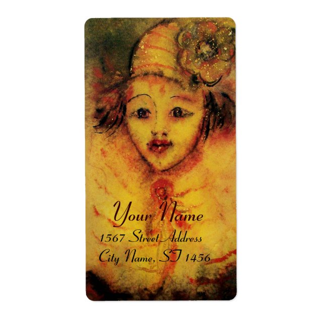 CLOWN IN YELLOW LABEL (Front)