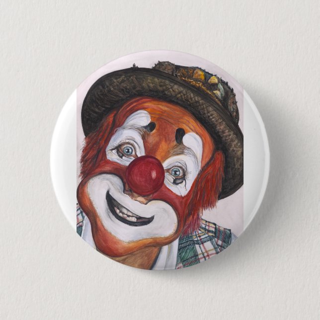 Clown Jonathan Freddies Button (Front)