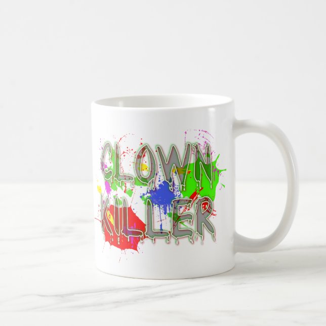 Clown Killer Funny Mug Humor (Right)