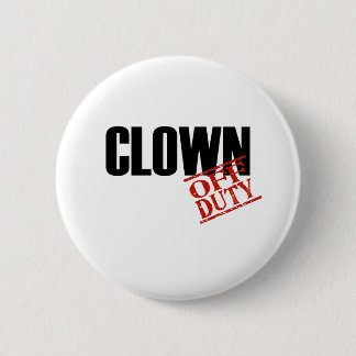 CLOWN LIGHT PINBACK BUTTON