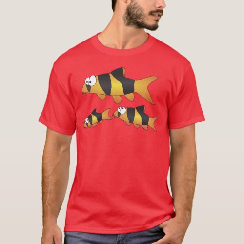 Clown loach family T_Shirt