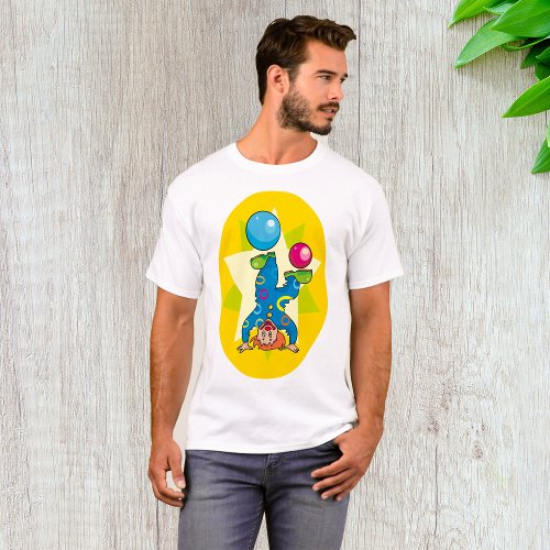 Clown On Its Head T_Shirt